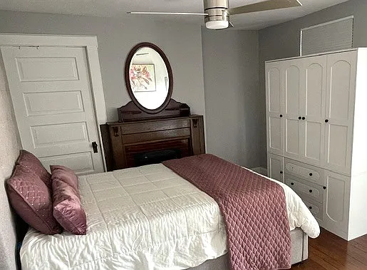 Pink Fireplace-Cabinet