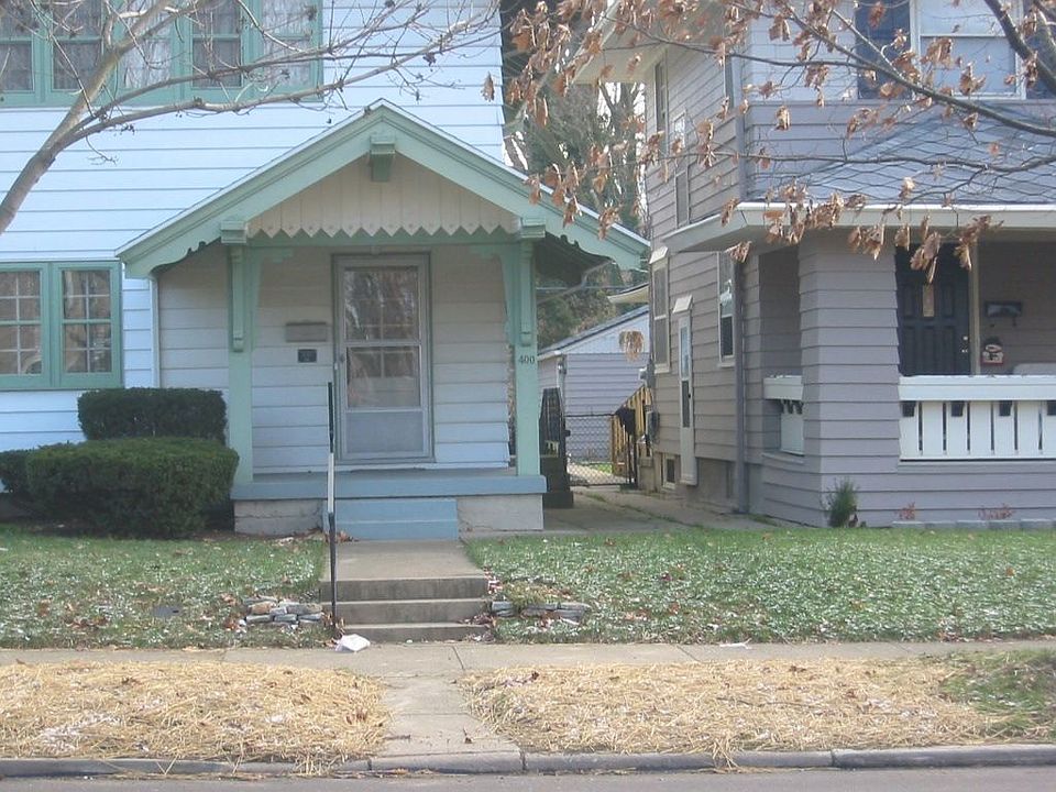 Porch Details, several homes exist in Dayton 