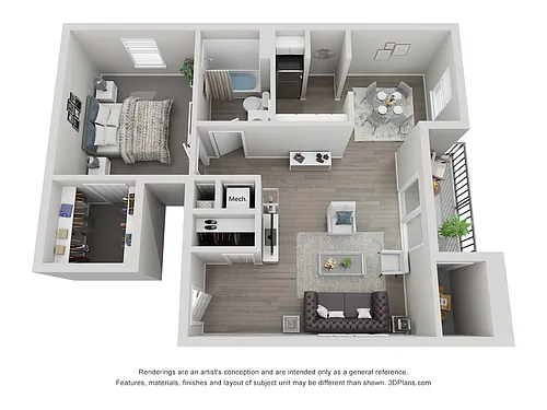 Floor plan Windwood
