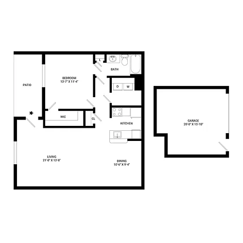 Floor plan Cambridge
