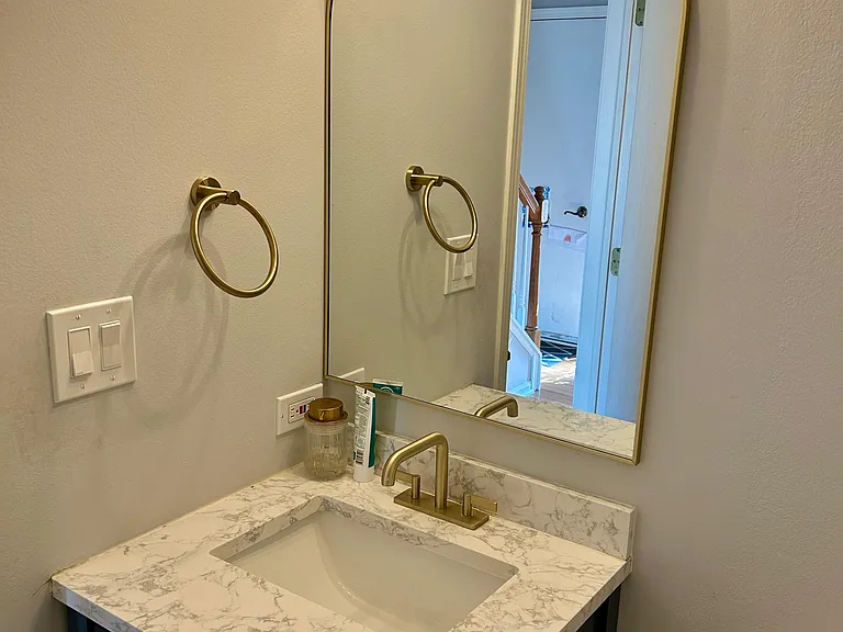 main floor bathroom