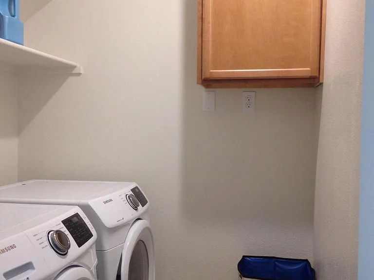 1st floor washer & dryer
