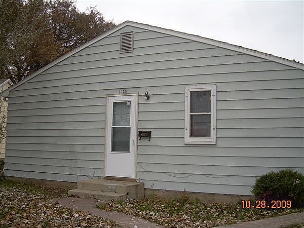 Street side of the house
