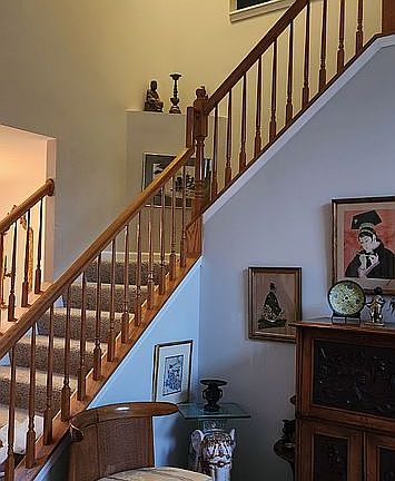 Stairs to loft