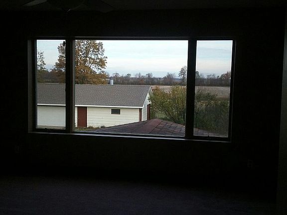 view from upstairs bathroom