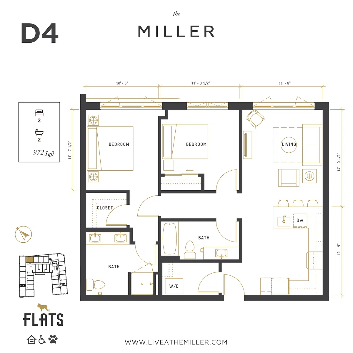 Floor plan D4