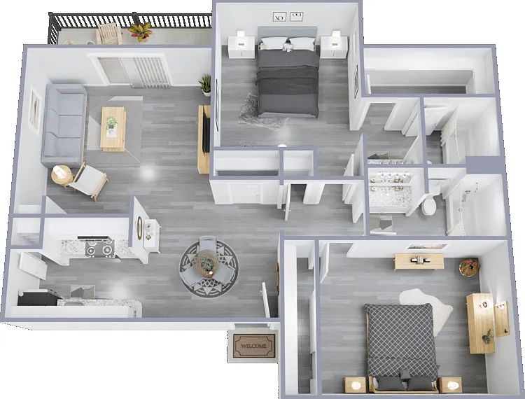 B3 Floorplan Diagram