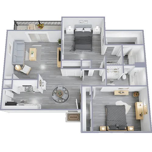 Floor plan B3