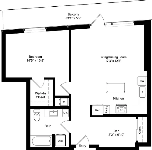 Floor plan A12a Level 36