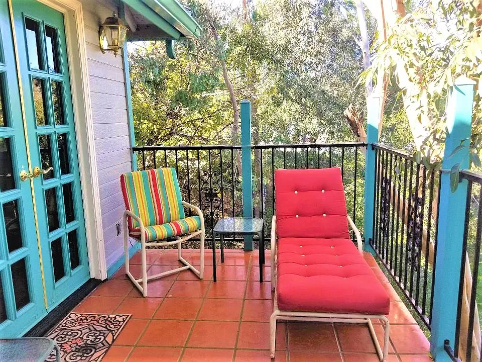 Balcony off La Casita.