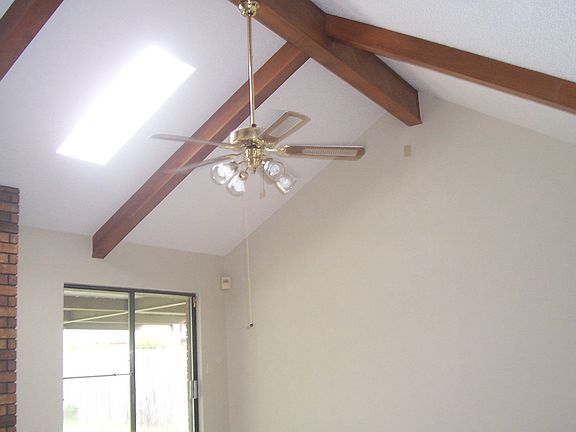 Vaulted Ceiling & Skylight