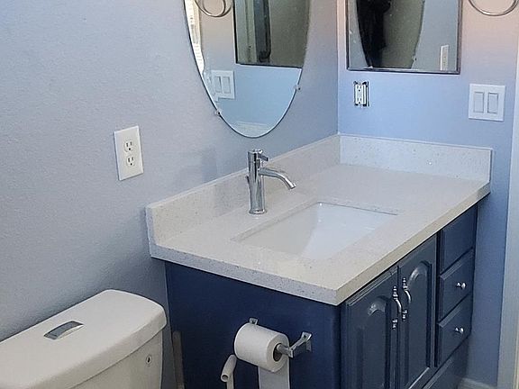 New Toilet and Sink