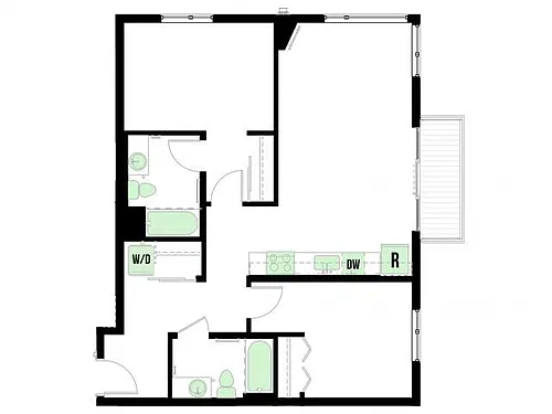 Floor plan WASHINGTON