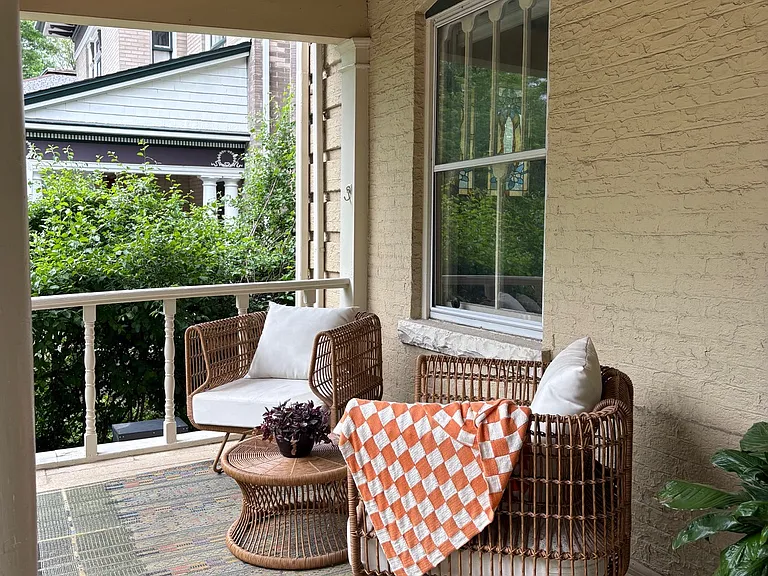 Left Side of Front Porch