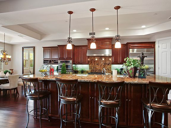 Huge island and brkfast bar