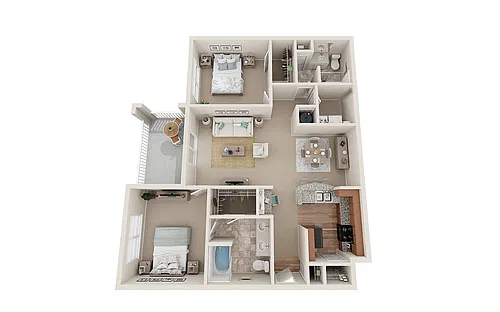 Floor plan 2D Platinum