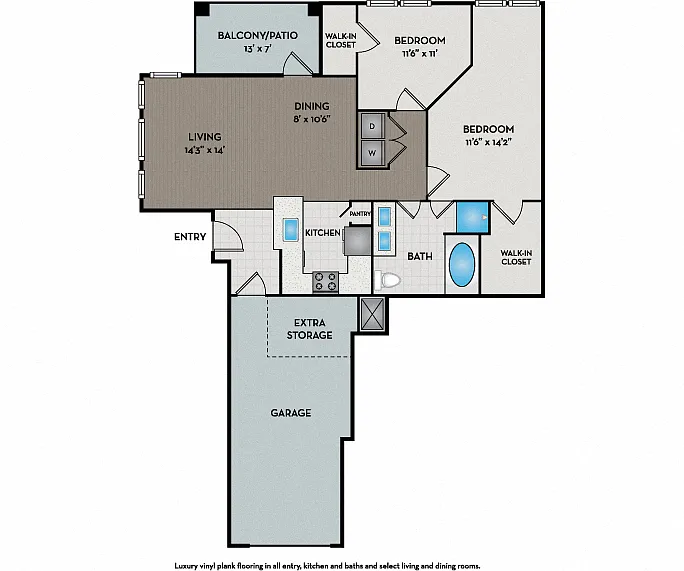 Floor plan B3 B4