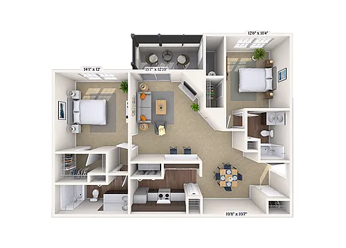 Floor plan The Preakness