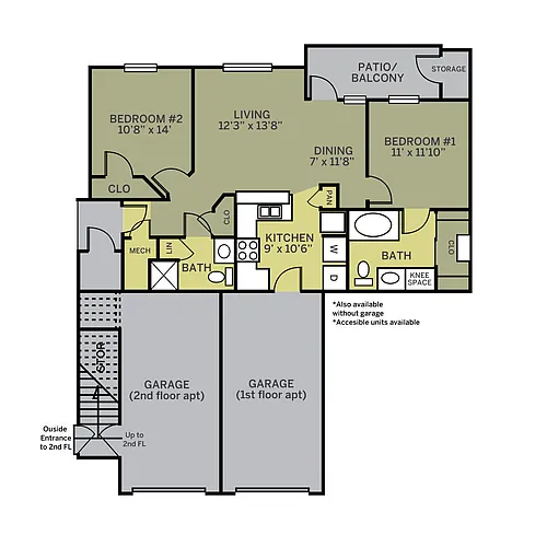 Floor plan The Mainstreeter