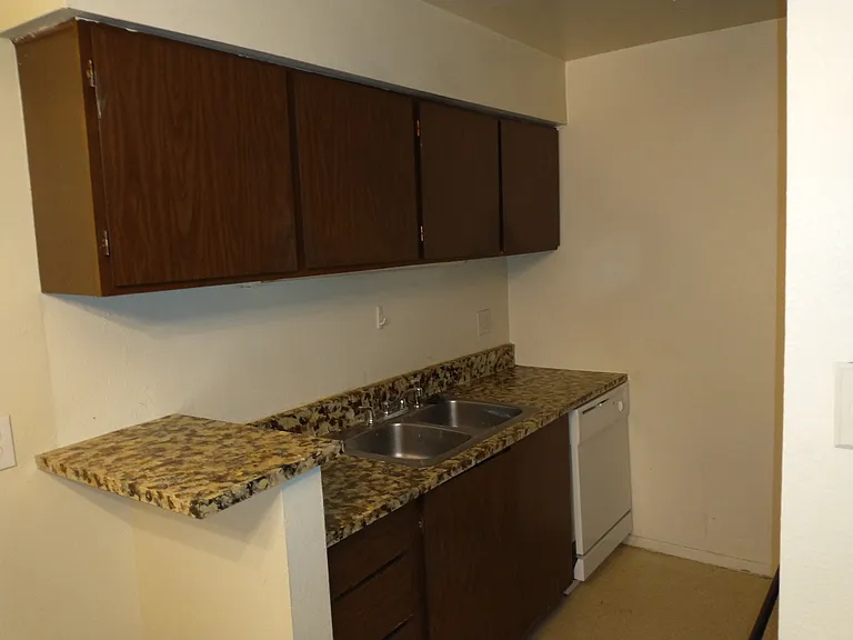 One side of kitchen