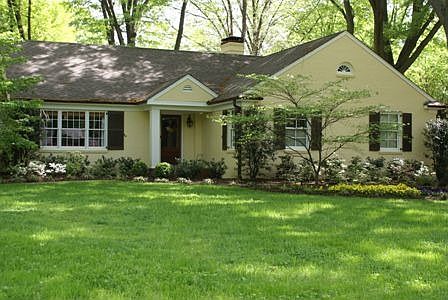 Beautiful landscaping