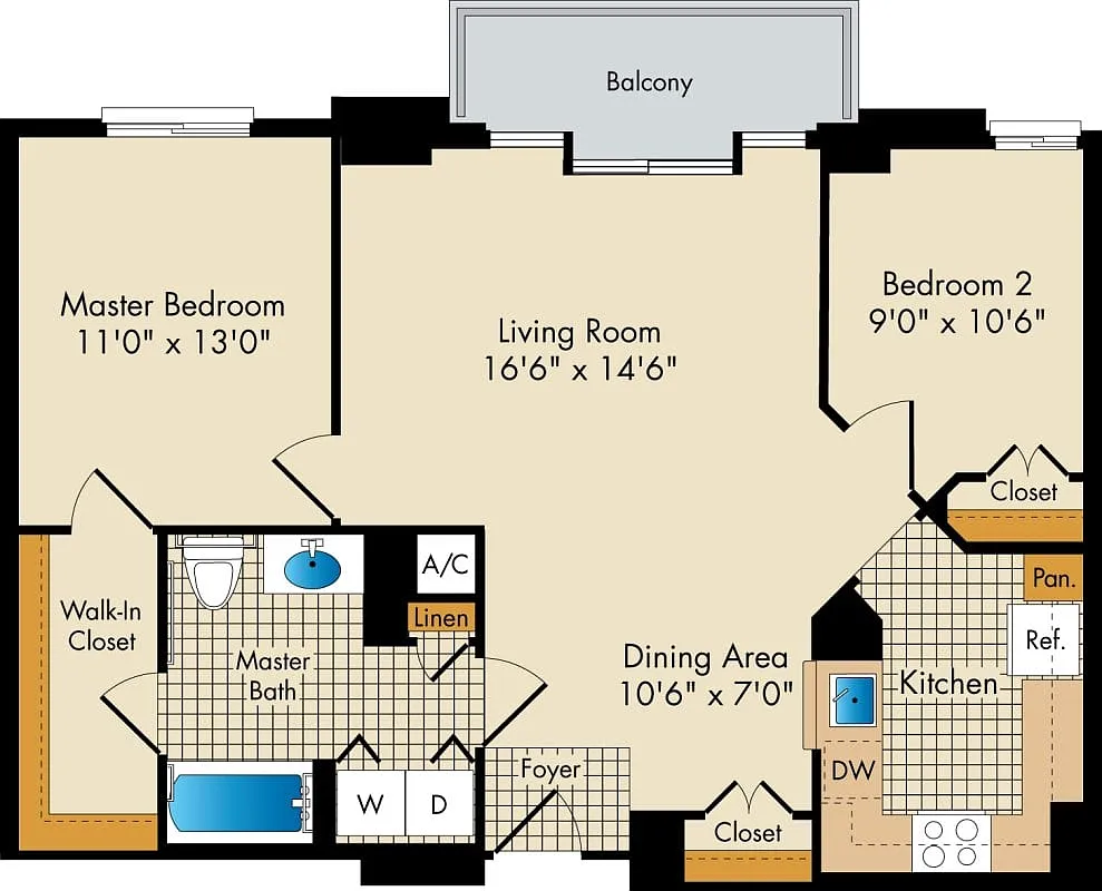 Floor plan Sidwell