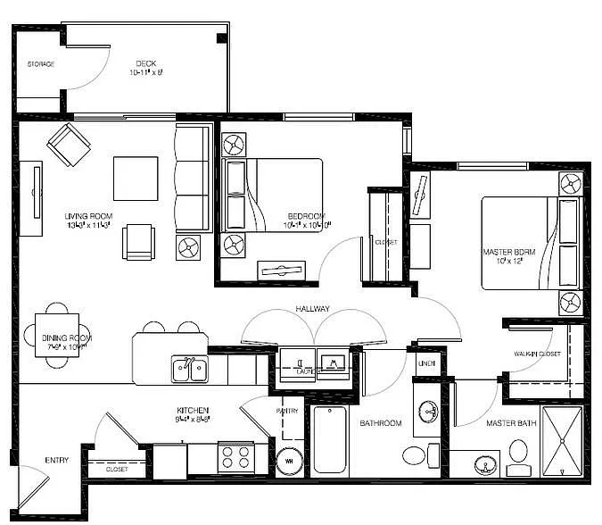 Floor plan 2B2C