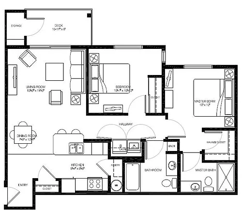 Floor plan 2B2C