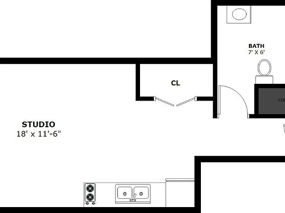2nd image of 212 W 91st St APT 518