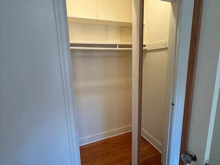 Bedroom closet.