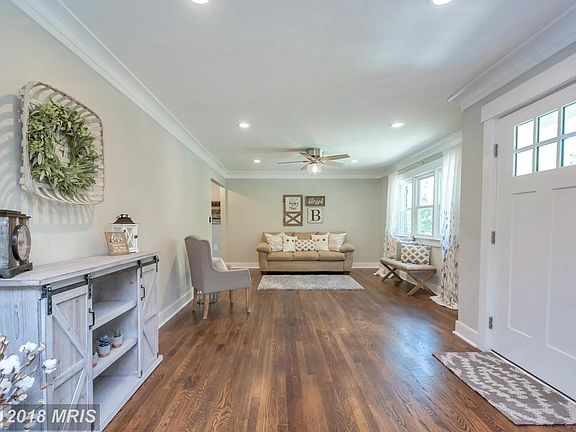 Living Room with gorgeous HW Floors