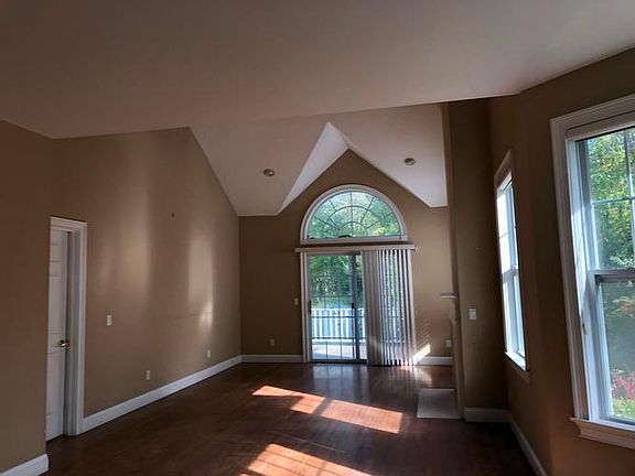 Dining room and living room area