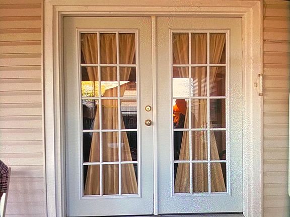 French Doors to Family Room