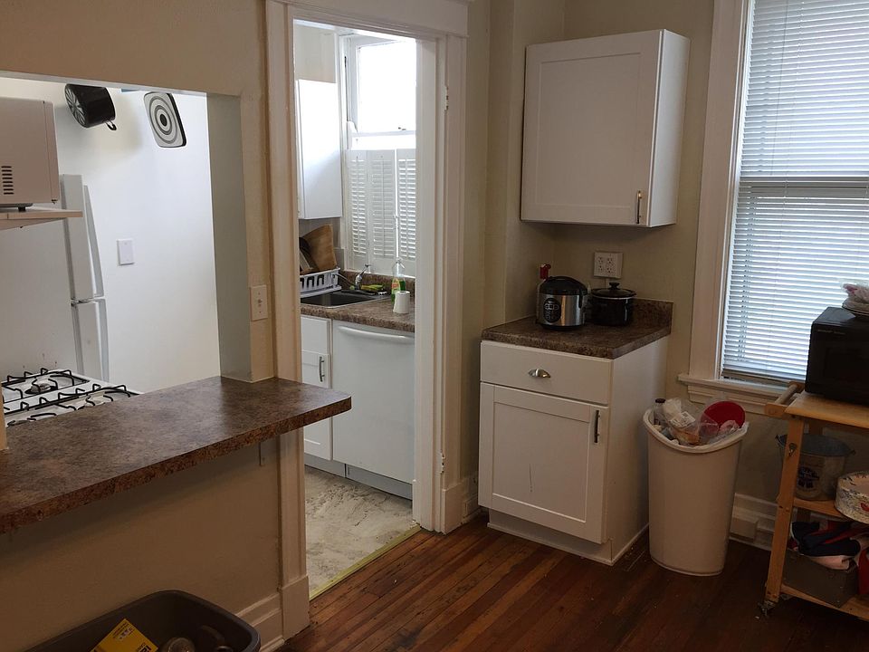Looking into kitchen