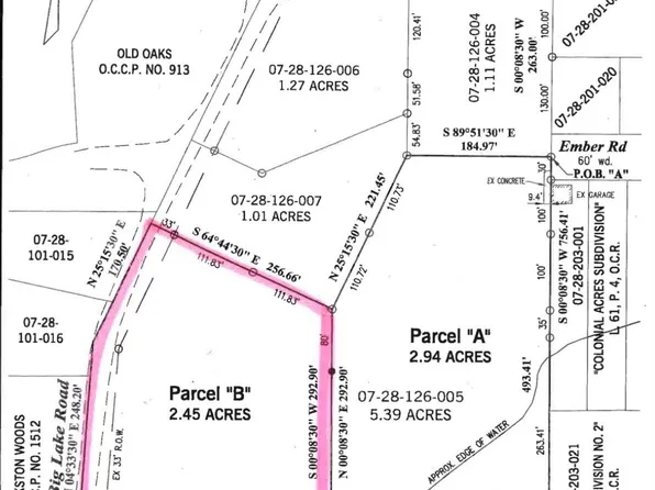 0 Big Lake Rd, Davisburg, MI 48350