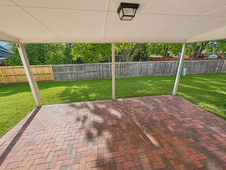 Back patio