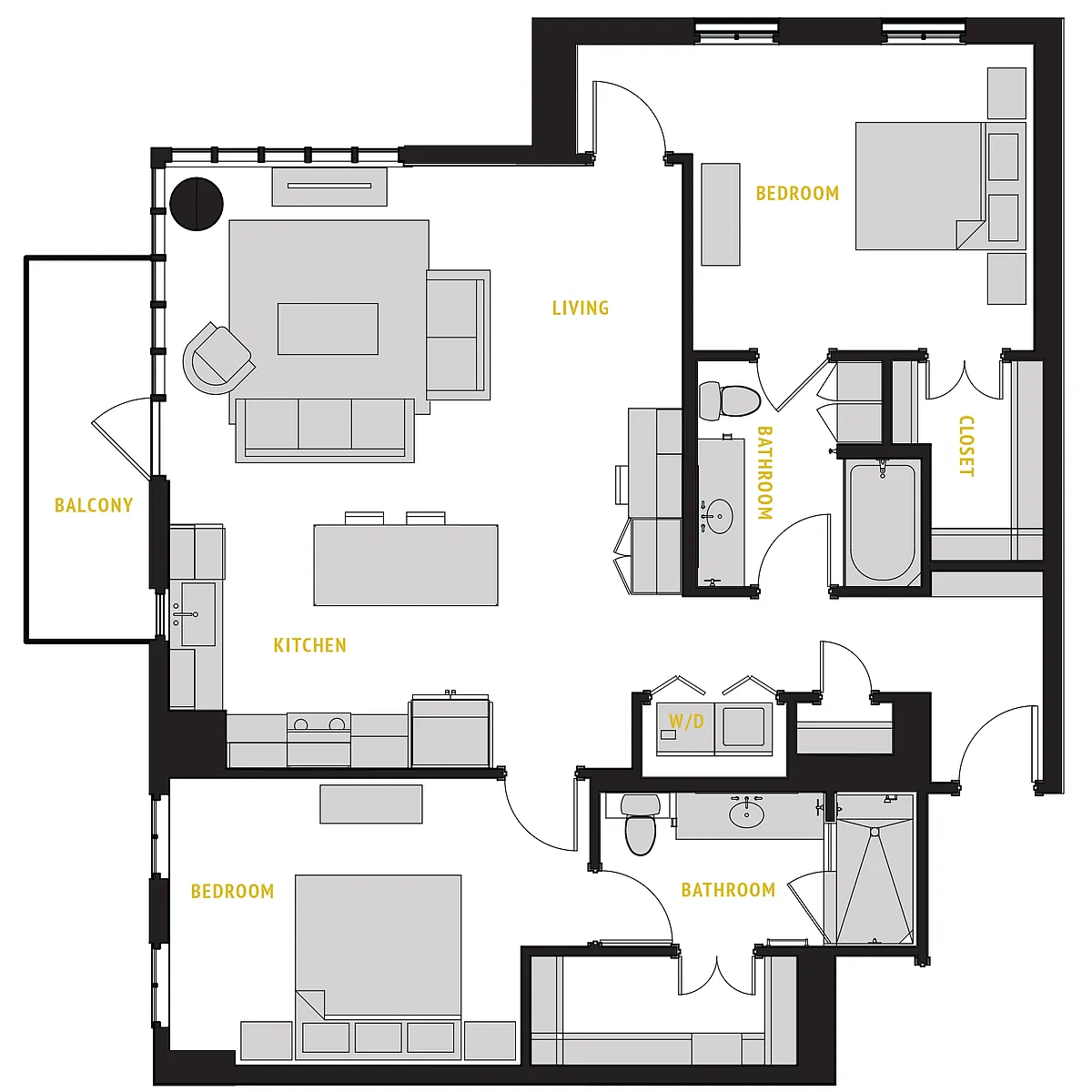 Floor plan B2