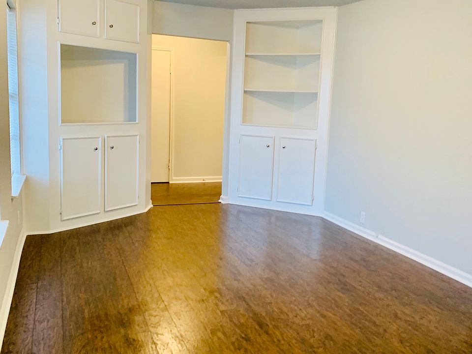 Living room with hardwood floors.