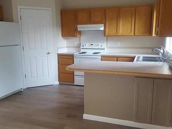 Kitchen with luxury vinyl