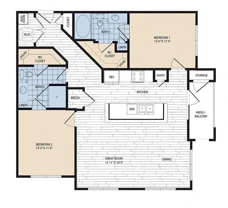 Floor plan B4