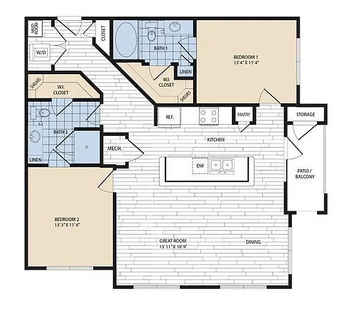 Floor plan B4