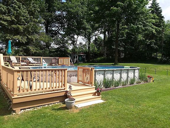 Gas Heated Pool