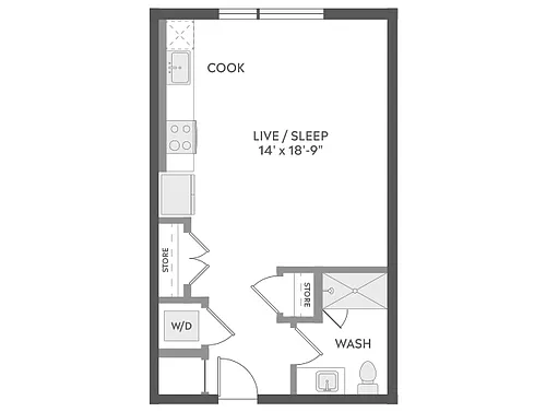 Floor plan E1a