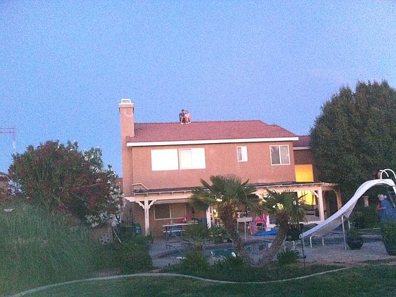 backside view of house