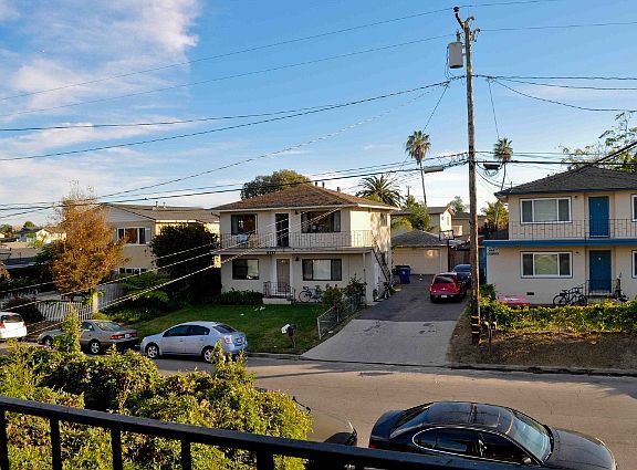 View from private patio!