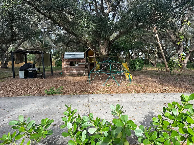 Common playground...shared with guest house rental