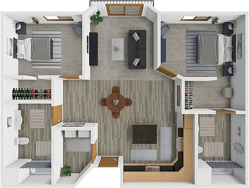 Floor plan Willow
