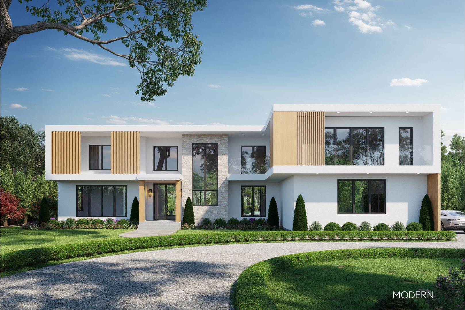 Modern Facade Option