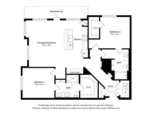 Floor plan B4
