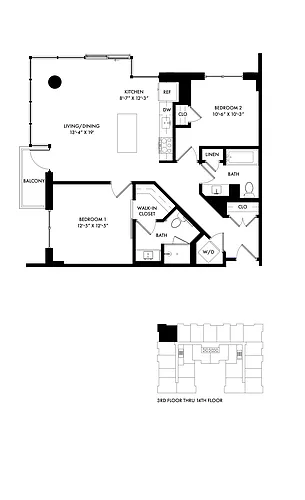 Floor plan C1